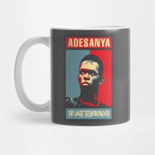 Israel Adesanya  the last style bender Poster style Mug